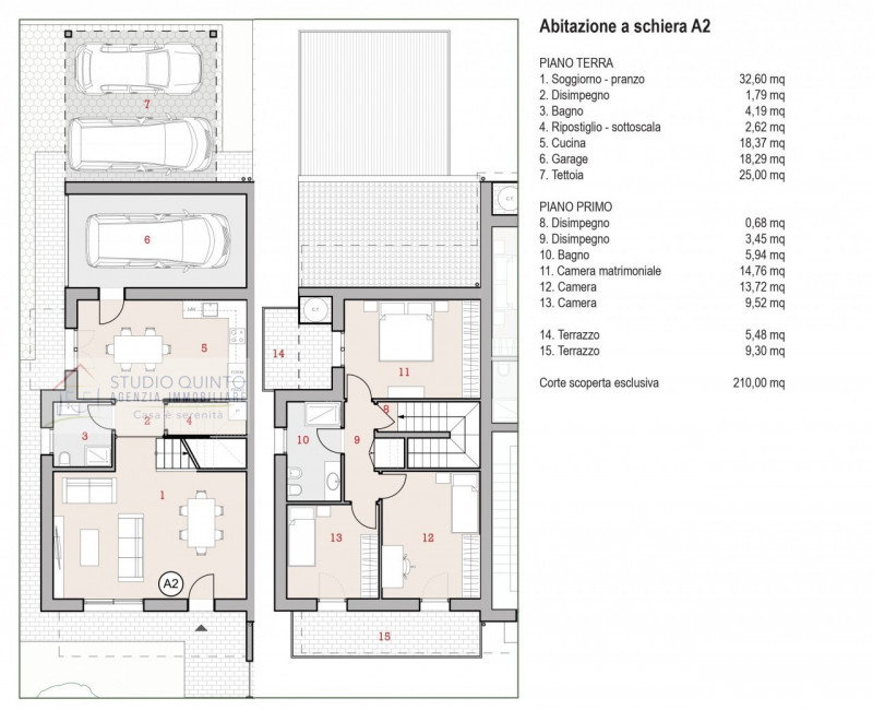 Immagine 36 di Casa bifamiliare in vendita  a Quinto Di Treviso