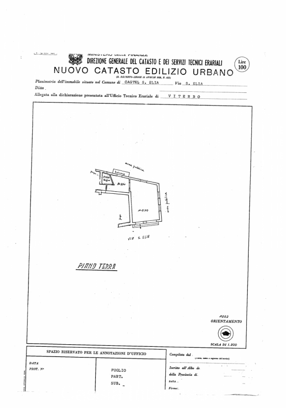 Immagine 20 di Appartamento in vendita  in Via Sant'Elia 17 a Castel Sant'elia