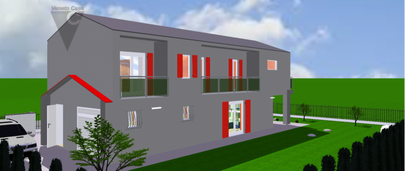 Immagine 3 di Villa in vendita  in Via Mazzini a Saonara