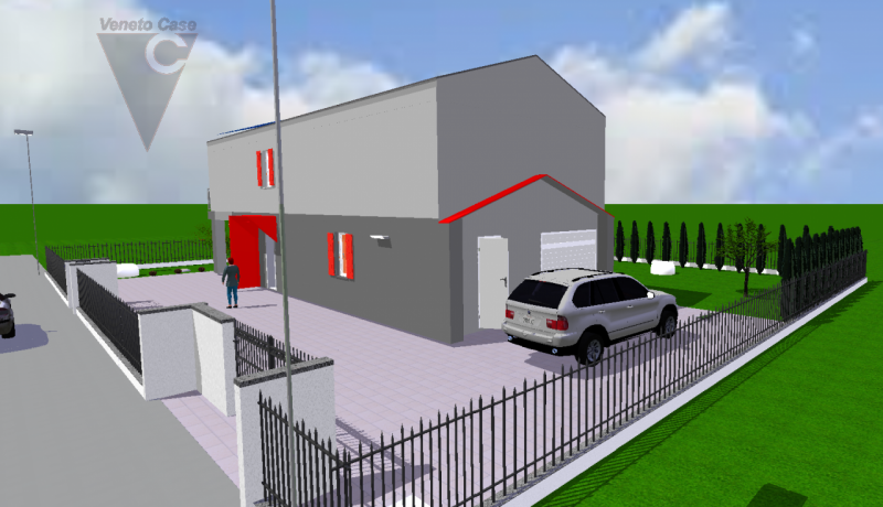 Immagine 4 di Villa in vendita  in Via Mazzini a Saonara