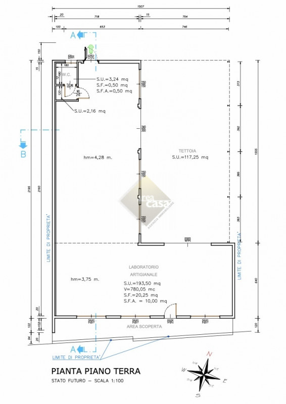 Immagine 6 di Laboratorio in vendita  in Via Carducci 6 a Rossano Veneto