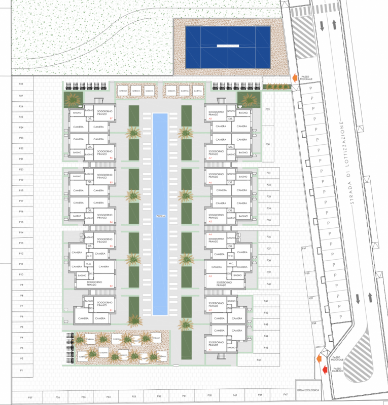 Immagine 9 di Appartamento in vendita  in via Leopardi a Jesolo