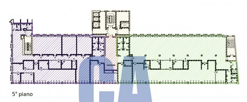 Immagine 15 di Ufficio in affitto  in VIA BOVISASCA a Milano