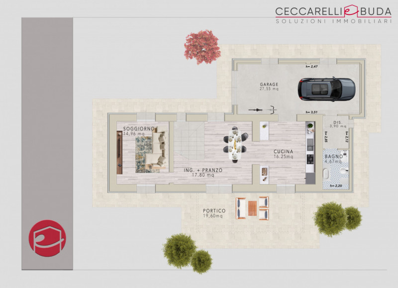 Immagine 3 di Rustico / casale in vendita  a Santarcangelo Di Romagna