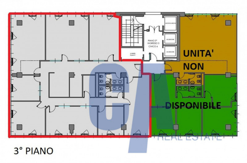 Immagine 17 di Ufficio in affitto  in VIA DELLA VIGNOLINA a Agrate Brianza