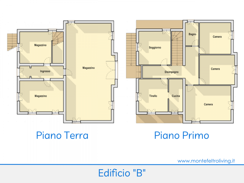 Immagine 33 di Rustico / casale in vendita  in località Monte Olivo a Urbino