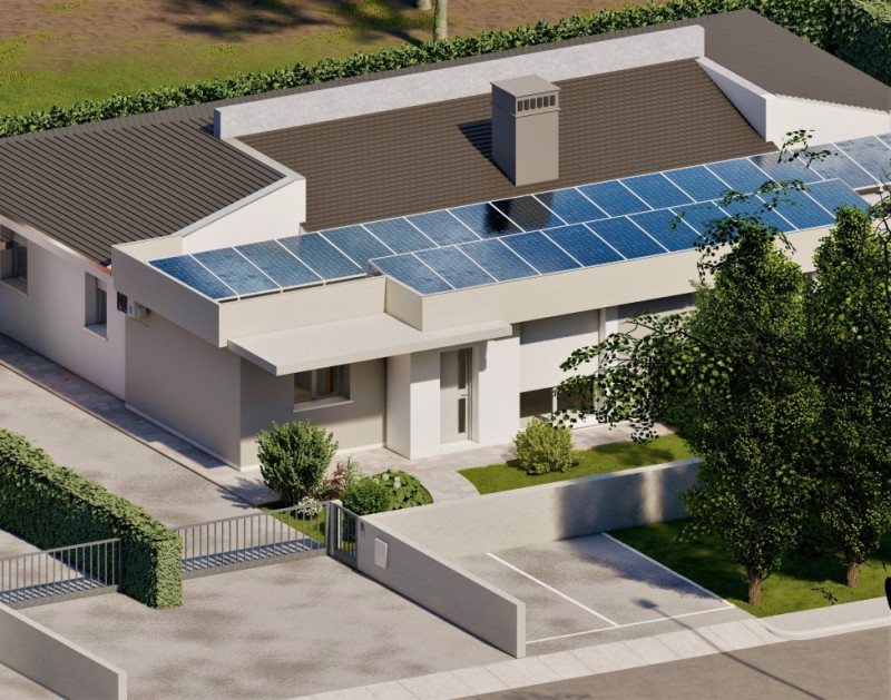 Immagine 4 di Casa bifamiliare in vendita  a Lendinara