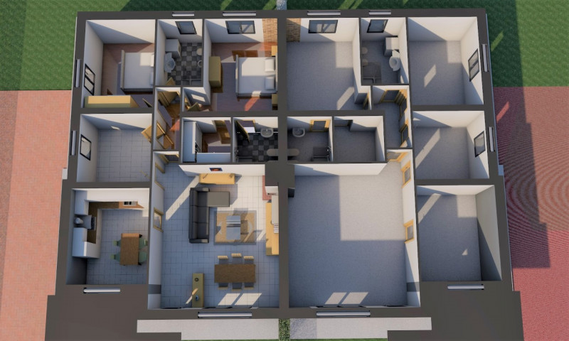 Immagine 5 di Casa bifamiliare in vendita  a Lendinara