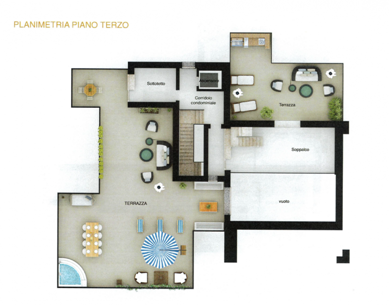 Immagine 25 di Attico in vendita  in Strada Cavagnari a Parma