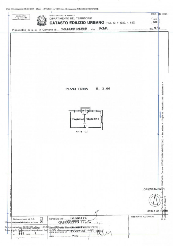 Immagine 2 di Casa indipendente in vendita  a Valdobbiadene