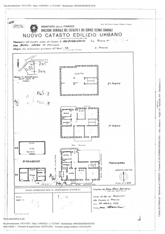 Immagine 4 di Casa indipendente in vendita  a Valdobbiadene