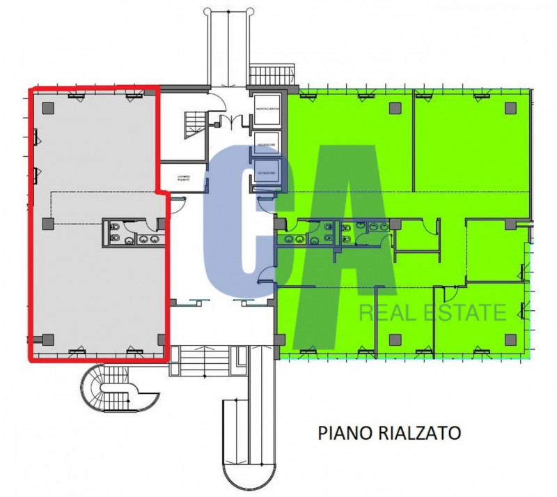 Immagine 15 di Ufficio in affitto  in VIA DELLA VIGNOLINA a Agrate Brianza