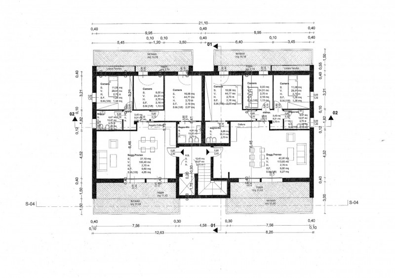 Immagine 13 di Appartamento in vendita  in Corso delle terme a Montegrotto Terme