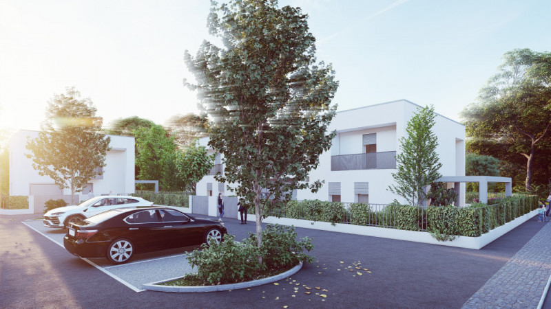 Immagine 7 di Villetta a schiera in vendita  a San Martino Di Lupari