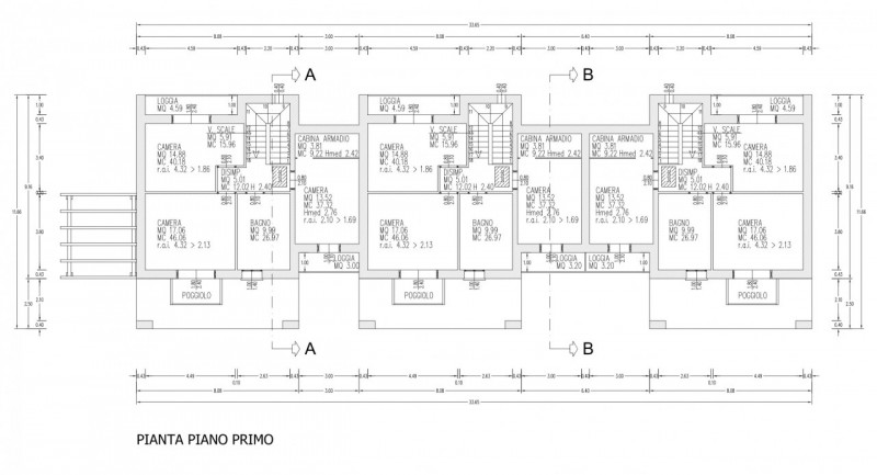 Immagine 23 di Villetta a schiera in vendita  a San Martino Di Lupari
