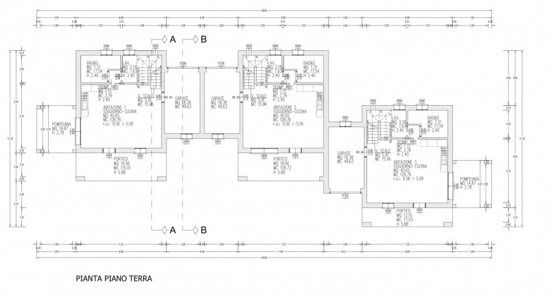 Immagine 25 di Villetta a schiera in vendita  a San Martino Di Lupari