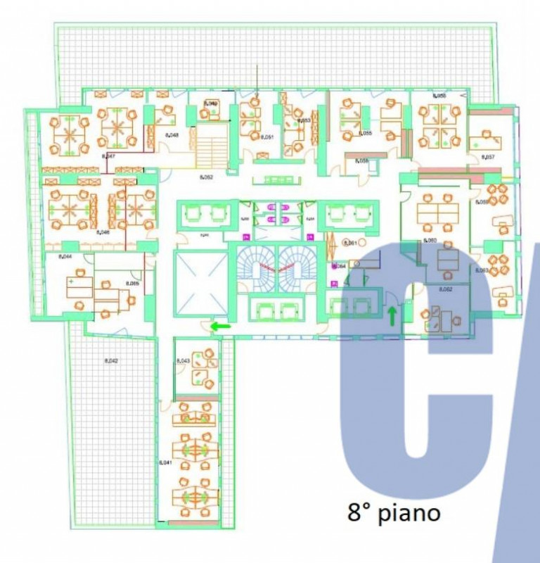 Immagine 14 di Ufficio in affitto  in VIALE VITTORIO VENETO a Milano