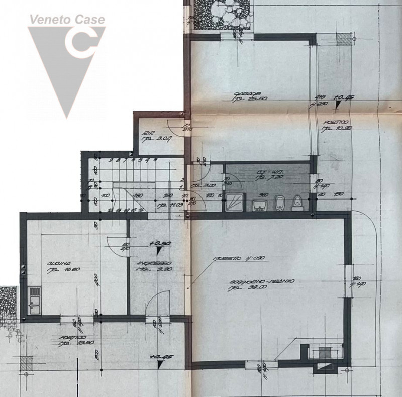 Immagine 33 di Casa bifamiliare in vendita  a Stra
