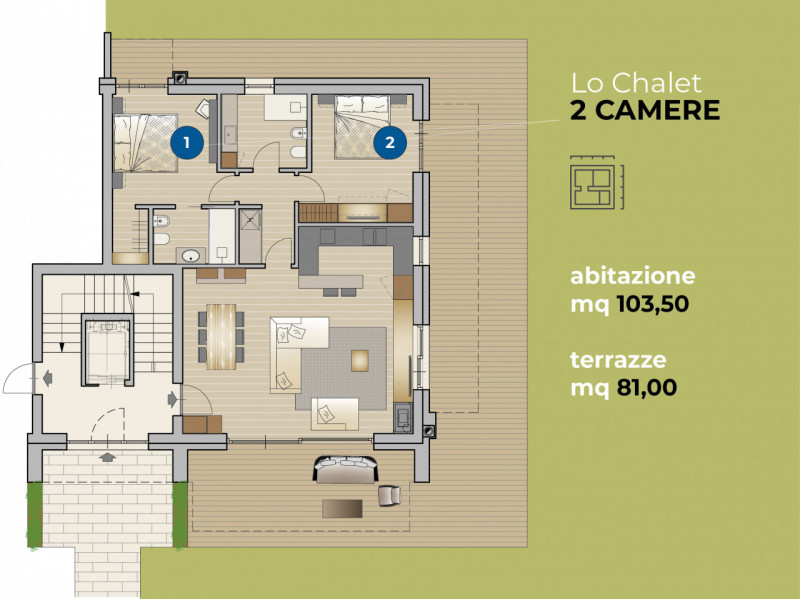 Immagine 15 di Appartamento in vendita  in Via Lamara, 33 a Asiago