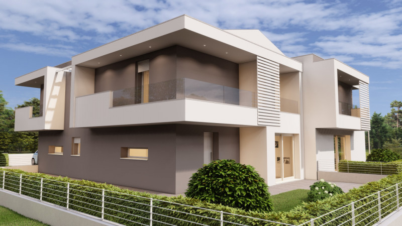 Immagine 5 di Casa trifamiliare in vendita  in via di Bella a Montegrotto Terme