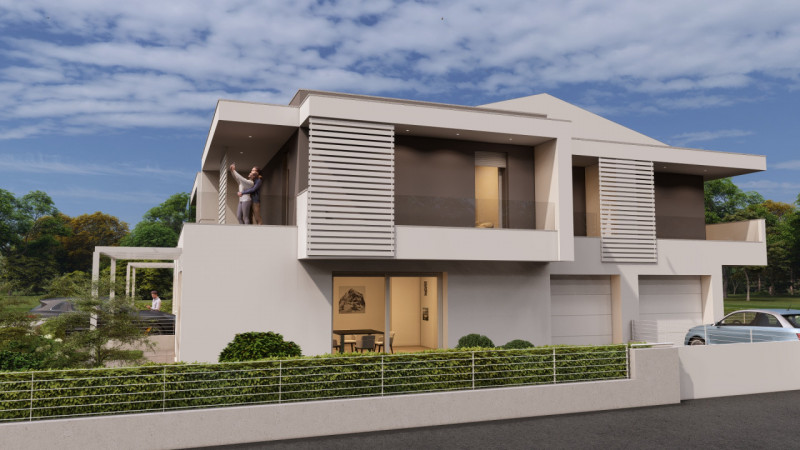 Immagine 23 di Casa trifamiliare in vendita  in via di Bella a Montegrotto Terme