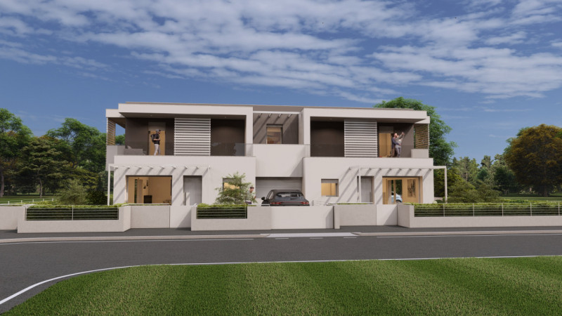 Immagine 10 di Casa trifamiliare in vendita  in via di Bella a Montegrotto Terme