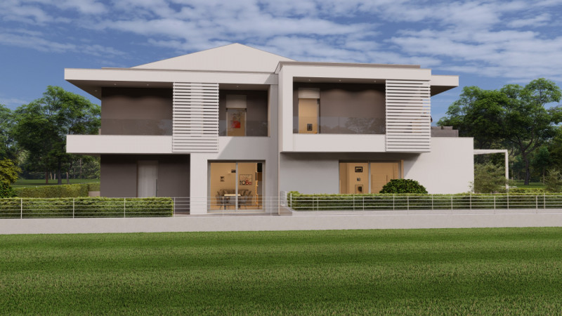 Immagine 11 di Casa trifamiliare in vendita  in via di Bella a Montegrotto Terme