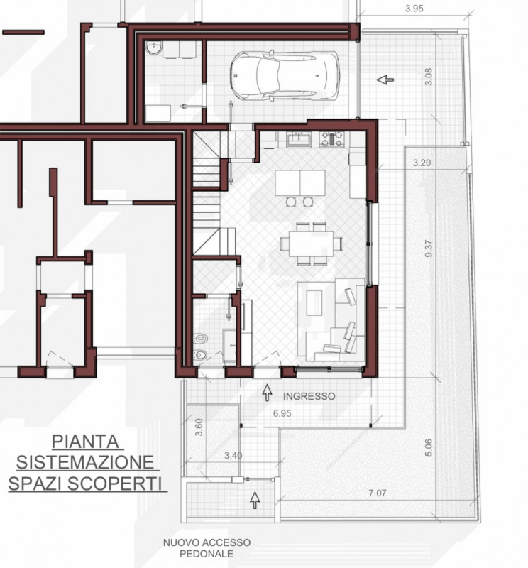 Immagine 24 di Casa trifamiliare in vendita  in via di Bella a Montegrotto Terme