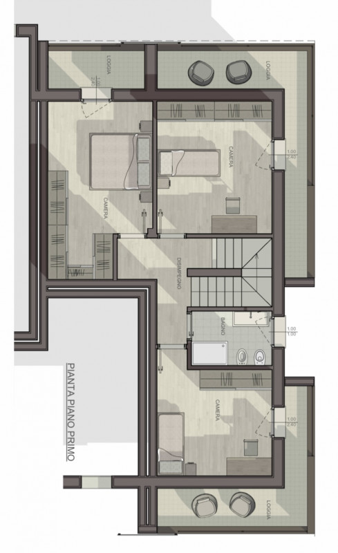 Immagine 31 di Casa trifamiliare in vendita  in via di Bella a Montegrotto Terme