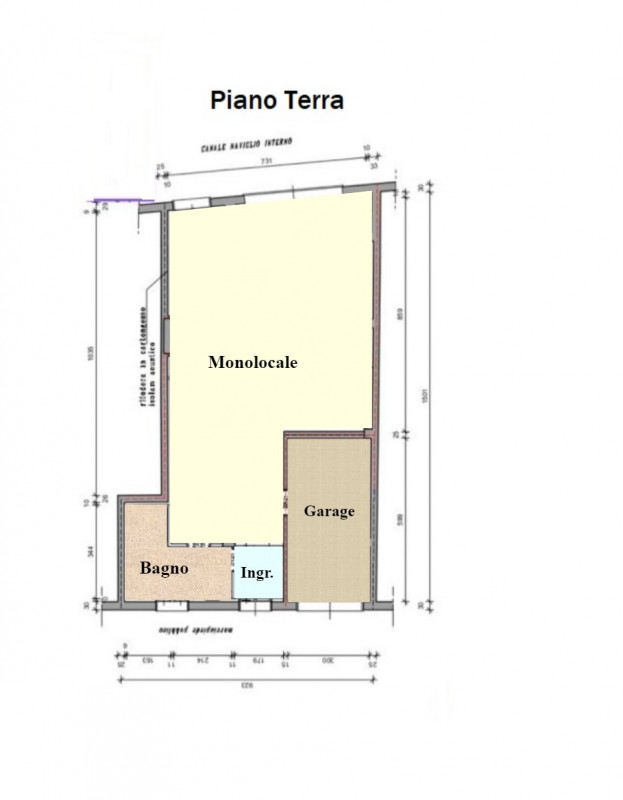 Immagine 7 di Loft/Open space in vendita  in Via Umberto I a Padova