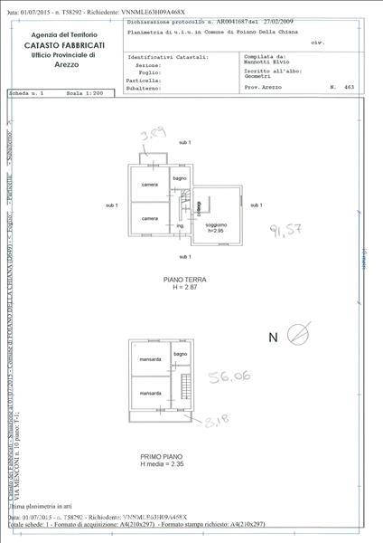 Immagine 32 di Casa indipendente in vendita  a Foiano Della Chiana