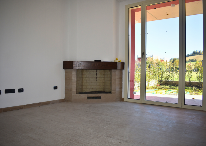 Immagine 10 di Villetta a schiera in vendita  in VIA AZZOLINI a Lesignano De' Bagni