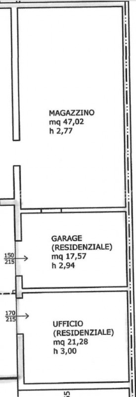 Immagine 4 di Negozio in vendita  in Via Battaglia 93 a Albignasego