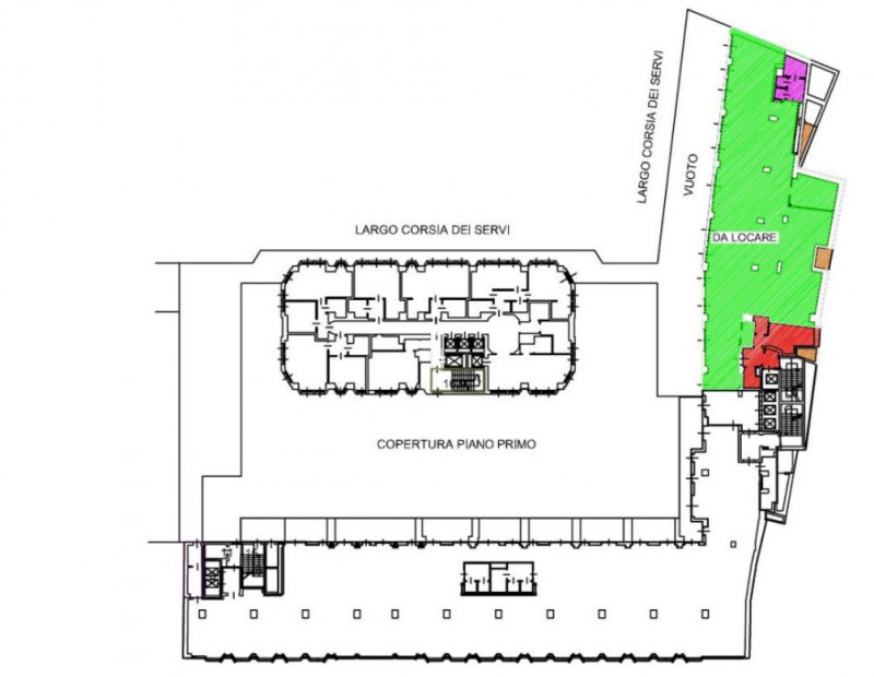 Immagine 16 di Ufficio in affitto  in CORSO VITTORIO EMANUELE II a Milano