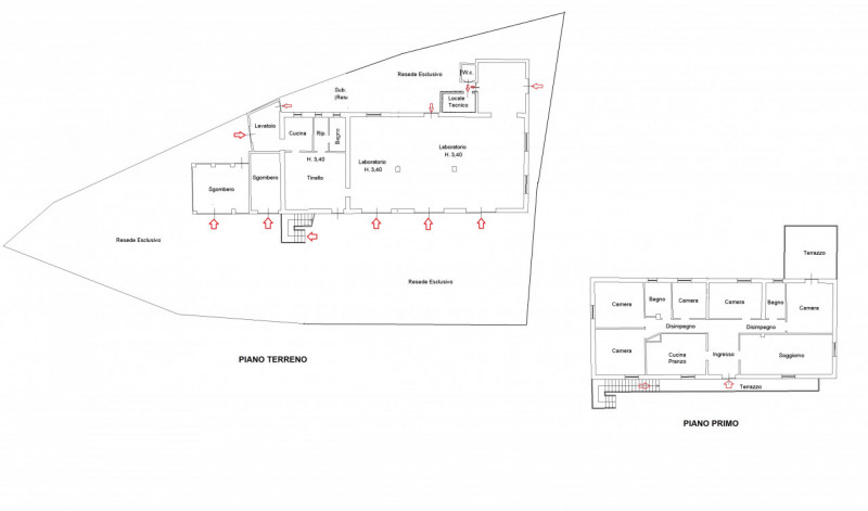 Immagine 23 di Casa indipendente in vendita  in via Basilicata a Torrita Di Siena
