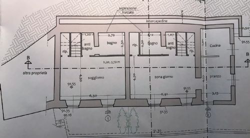 Immagine 6 di Rustico / casale in vendita  in Via vecchia chiesa di Bana a Camogli