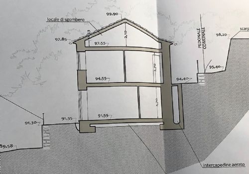 Immagine 11 di Rustico / casale in vendita  in Via vecchia chiesa di Bana a Camogli