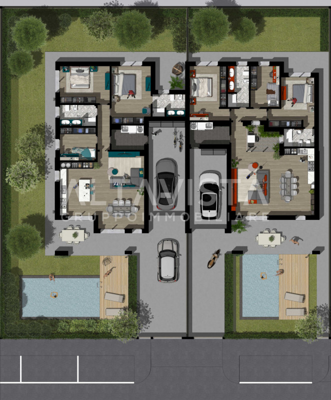 Immagine 28 di Casa bifamiliare in vendita  in via Roma a Remedello