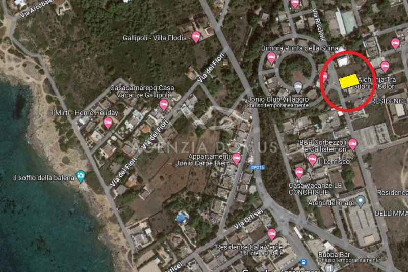 Immagine 10 di Terreno in vendita  in Via Riccione a Taviano