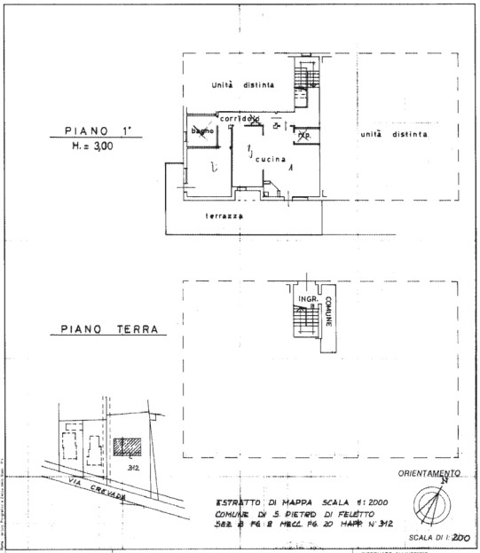 Immagine 5 di Appartamento in vendita  in Via Crevada, 14 a San Pietro Di Feletto