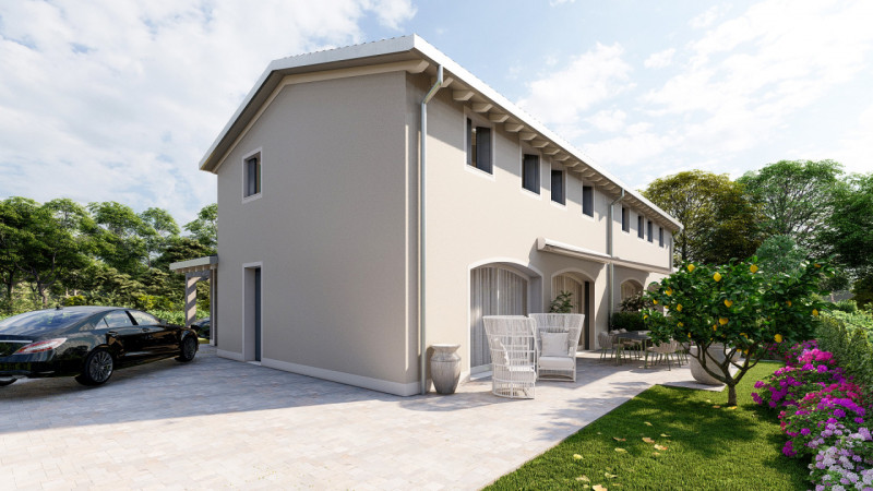 Immagine 2 di Casa bifamiliare in vendita  in Via Damiano Chiesa a Mestrino