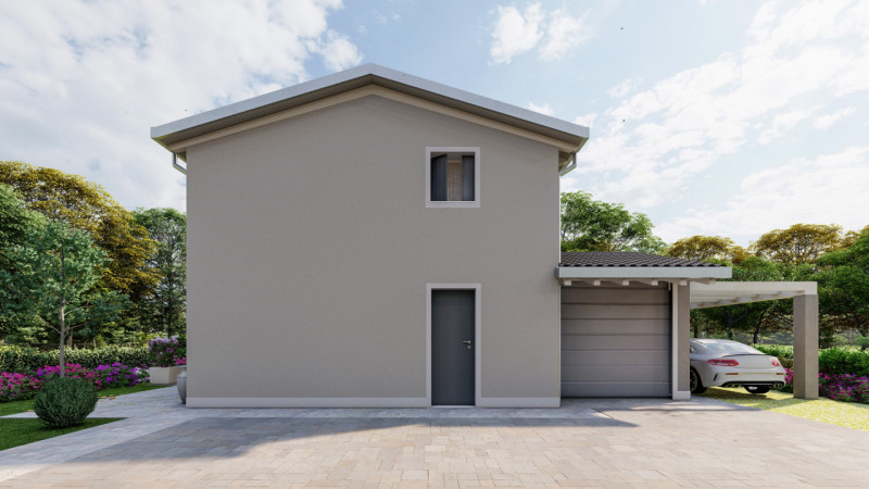 Immagine 4 di Casa bifamiliare in vendita  in Via Damiano Chiesa a Mestrino