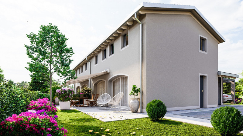 Immagine 5 di Casa bifamiliare in vendita  in Via Damiano Chiesa a Mestrino