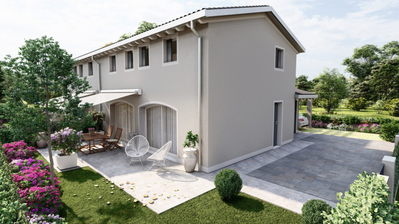 Immagine 6 di Casa bifamiliare in vendita  in Via Damiano Chiesa a Mestrino