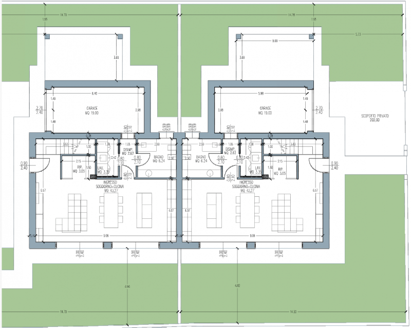 Immagine 15 di Casa bifamiliare in vendita  in Via Damiano Chiesa a Mestrino