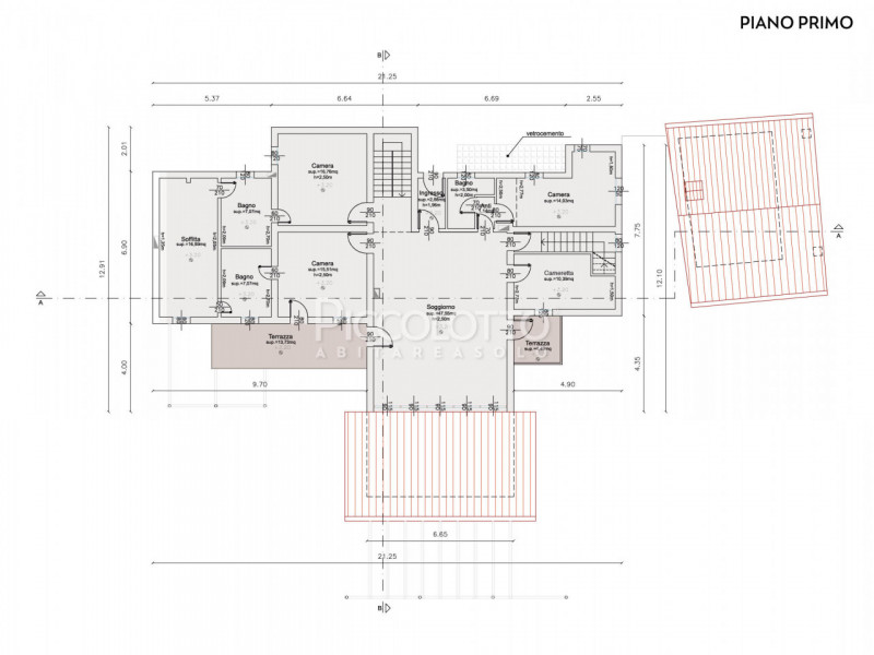 Immagine 13 di Villa in vendita  in via Foresto di Casonetto a Asolo