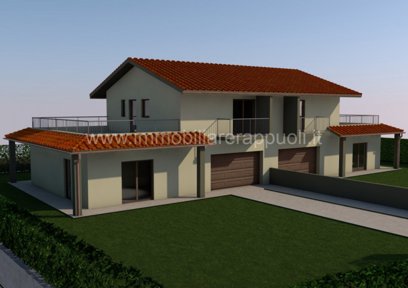 Immagine 3 di Villetta a schiera in vendita  a Sinalunga