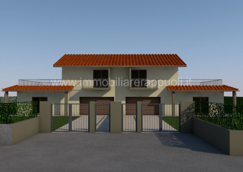 Immagine 4 di Villetta a schiera in vendita  a Sinalunga