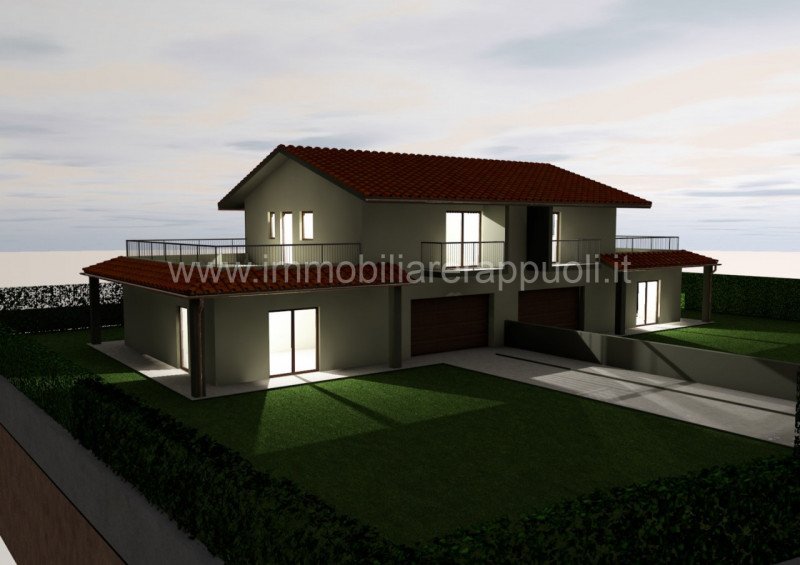 Immagine 5 di Villetta a schiera in vendita  a Sinalunga