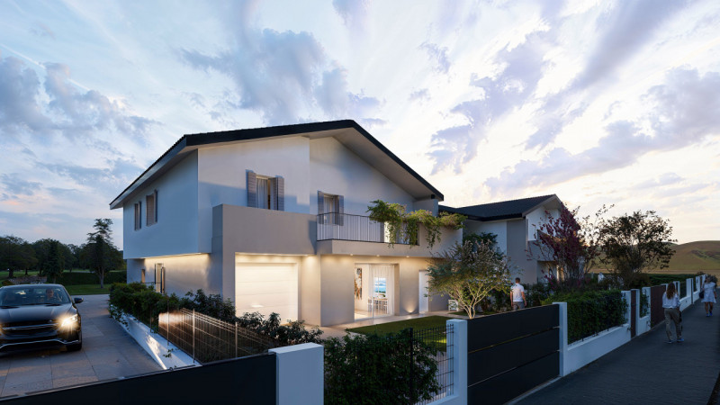 Immagine 10 di Villetta a schiera in vendita  in Via dei Mille a Piazzola Sul Brenta